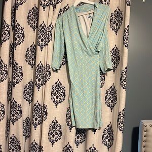 J. McLaughlin faux wrap dress